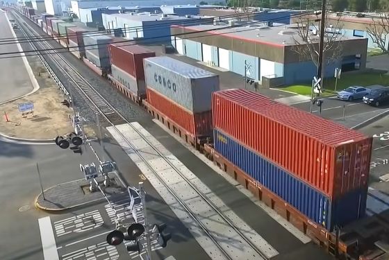 Надежная международная железнодорожная перевозка грузов из Гуанчжоу в Китай в Люксембург в Австрию